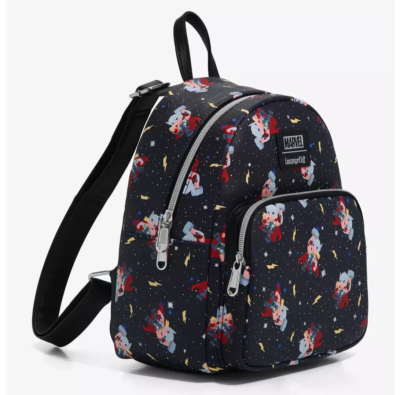 NWT Loungefly Marvel Thor Chibi Galaxy Mini Backpack Bag 8.5  display picture 3