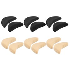 6 Pairs Shoe Filler for Too Big Men Inserts Shoes Women's Toe Sponge