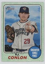 2017 Topps Heritage Minor League Edition Green 14/50 PJ Conlon #11 0t2