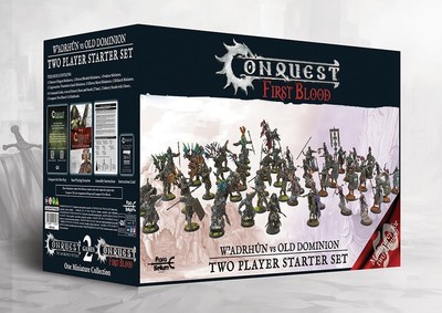 Conquest: Two Player Starter Set: W'adrhun vs Old Dominion