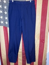 32 L USAF AIR FORCE MENS DRESS UNIFORM TROUSERS PANTS SHADE 1620 5028