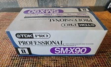 TDK PRO SM-X90 Type II SUPER AVILYN Blank Cassette Tape 10-PK NEW-SEALED