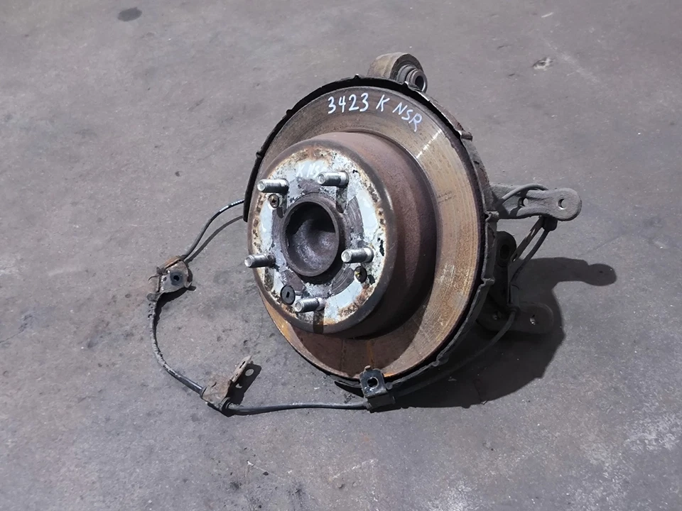 KIA Sportage 2 LSG MK3 2015 RHD buje de rueda trasero izquierdo del lado del pasajero + disco de freno Foto 3 de 4