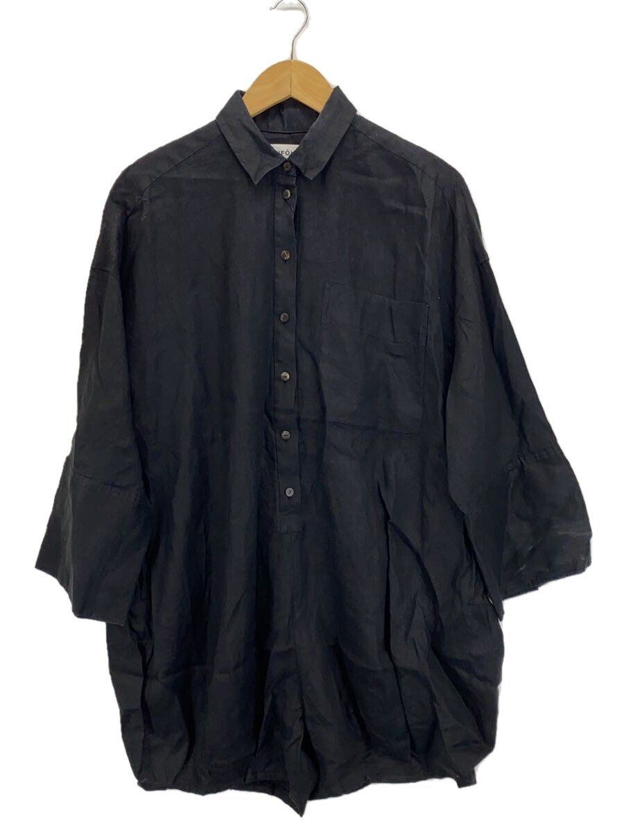 ENFOLD STANDARD SHIRT 長袖シャツ ブラック 38 ENFOLD STANDARD SHIRT 長袖シャツ ブラック 38
