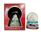 Switzerland Matterhorn Snow Globe Snowglobe Zermatt Jungfraujoch Glacier Express