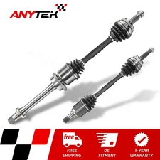 Pair Front CV Axle Shaft for 2001-2007 2008 2009 Toyota Camry Highlander Solara