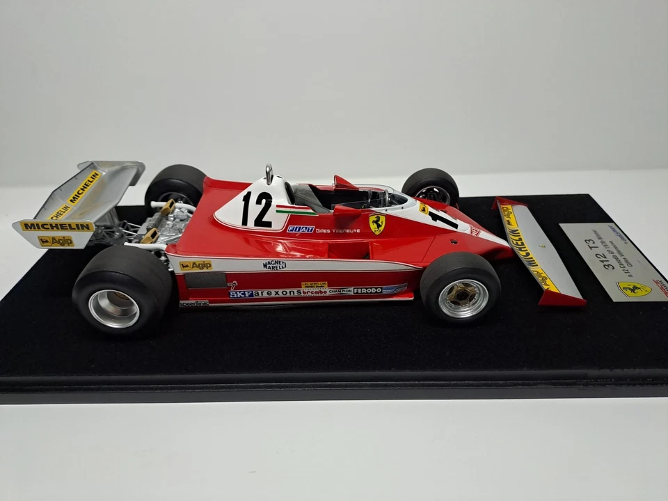 FERRARI 312 T3 Villeneuve scala 1/18 LOOKSMART - Immagine 3 di 4