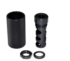 Presma CNC Sound Louder Muzzle Brake fits .308/7.62 5/8"x24 with Washer & Nut