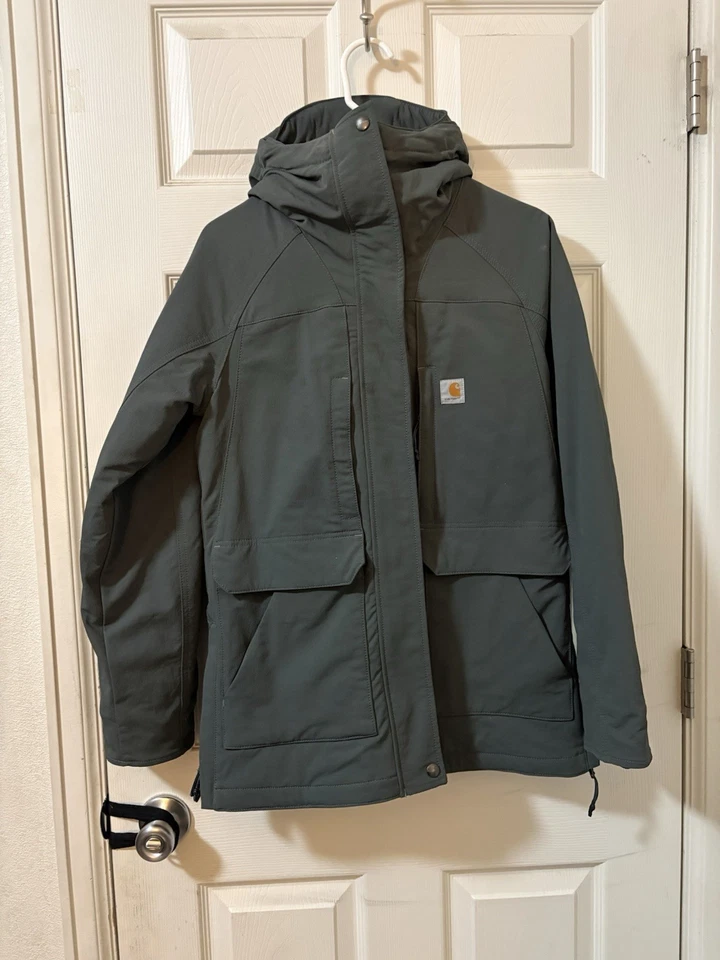ЖЕНСКАЯ CARHARTT SUPER DUX ™ TECH КУРТКА - РАЗМЕР XS - Изображение 2 из 3
