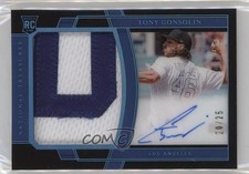 2020 Panini National Treasures Midnight 20/25 Tony Gonsolin #185 Auto 10no