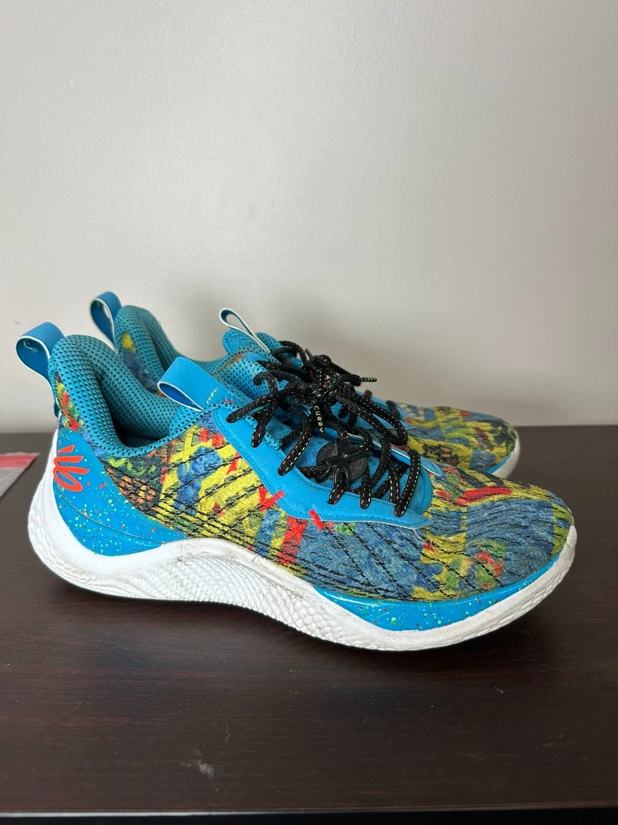 Under Armour Curry Flow 10 x Sour Patch Kids Blue 2022 for sale | eBay
