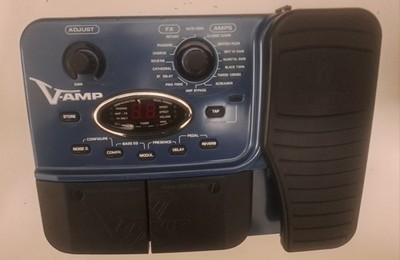 Behringer X V-AMP Digitaler Effektprozessor für E-Gitarre Chorus Delay Reverb