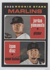 2020 Topps Heritage Rookie Stars Jordan Yamamoto Isan Diaz #369 Rookie RC 5ta