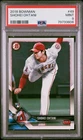 SHOHEI OHTANI 2018 TOPPS BOWMAN ROOKIE RC #49 PSA 9 MINT! LA DODGERS MVP JAPAN!