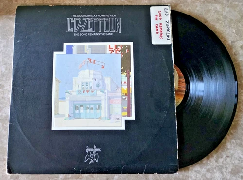 1976 Led Zeppelin Vinyl-Soundtrack From Film The Song Remains The Same SS 2-201
