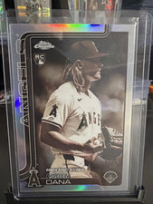 Topps 2025 Chrome Update Caden Dana Rookie Debut Base Set #USC34 Angels