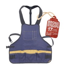 Woodworking Apron For Men with Extra Wide Comfort Fit Shoulder Straps