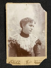 Ogden Utah UT Pretty Woman Antique Cabinet Photo