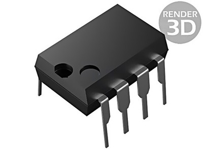 MCP4811-E/P IC: D/A Wandler 10bit Ch: 1 2,7-5,5V DIP8 -40-125°C Tube MICROCHIP T