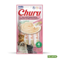 INABA Churu Cat Treats, Grain-Free, Lickable, Squeezable Creamy