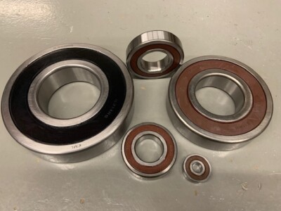 KML 6200-2RS - 6220-2RS Double Sealed Deep Groove Ball Bearing (Pick your size)