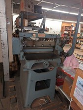 Industrial guillotine paper cutter antique
