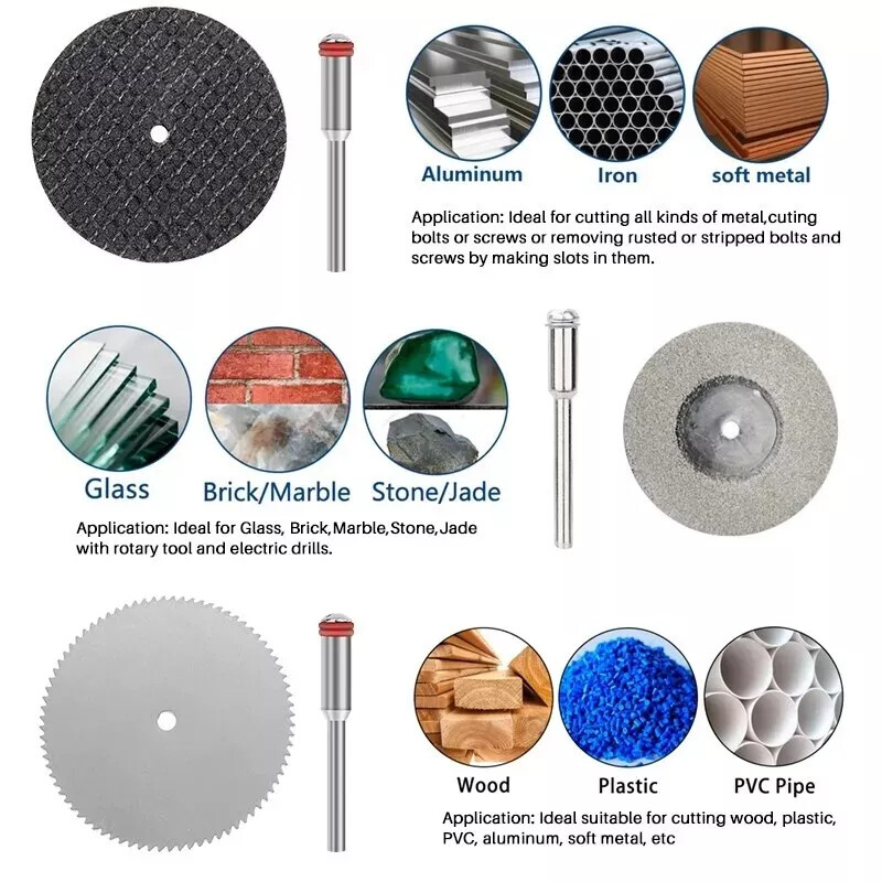 Accessory Set 327pcs for Dremel Multifunctional Tool Mini
