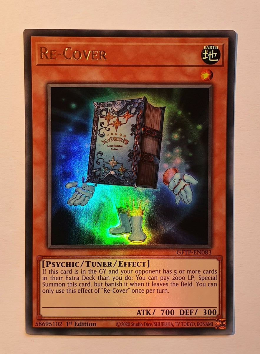 Yu-Gi-Oh! Re-Cover – GFTP-EN083 – Ultra Rare – 1. Auflage – Einzelkarte Aus Ghosts From The Past