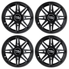 12" RockTrix RT103 ATV UTV Wheels Rims | 12x7 | 4x156 4/156 | 4+3 offset