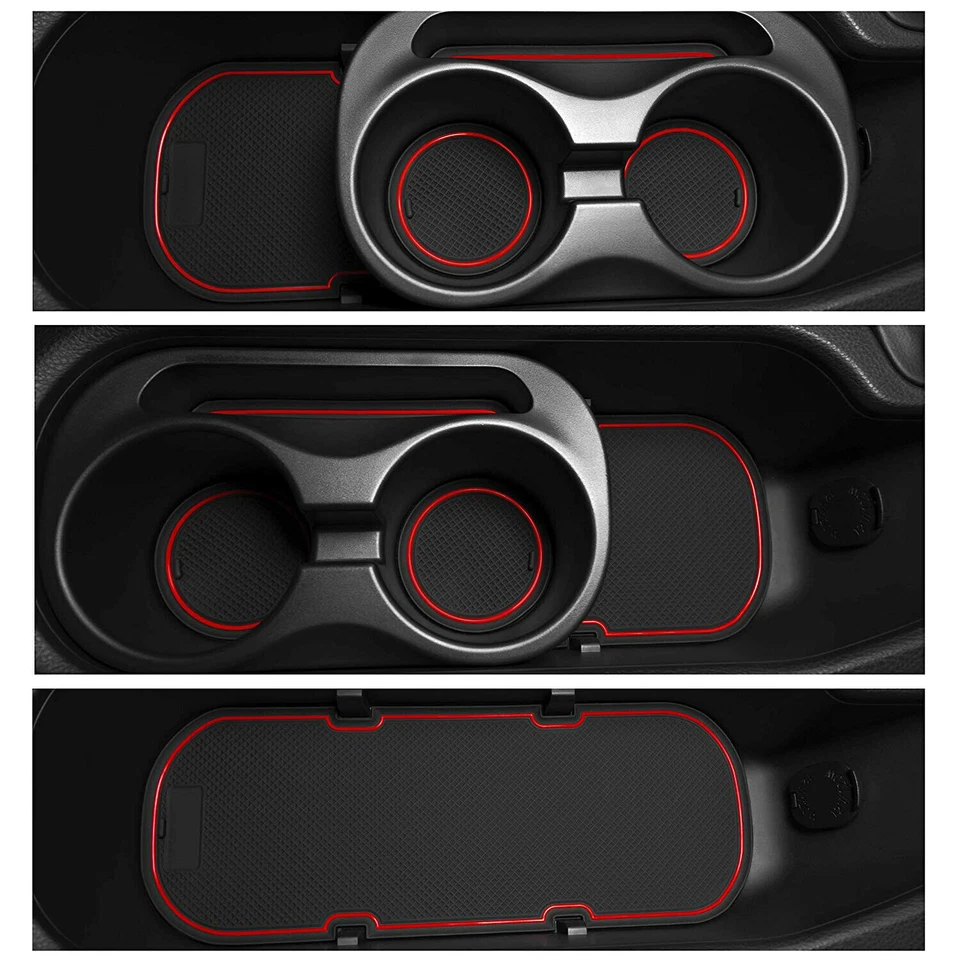 For 12-20 Subaru BRZ Toyota 86 Scion FR-S Cup, Door, Console Liner Inserts Trim - Imagem 2 de 4