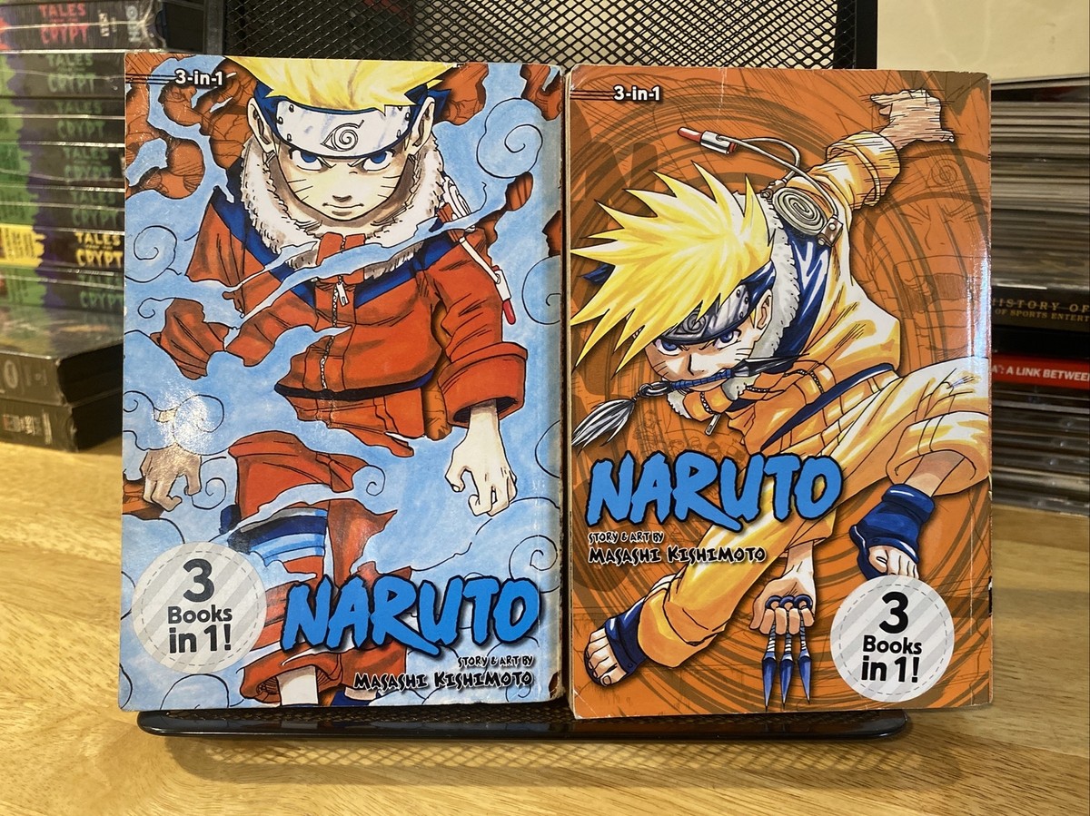 Naruto 3-in-1 Edition Volume 1 2 3 4 5 6 Bundle 9781421539898| eBay