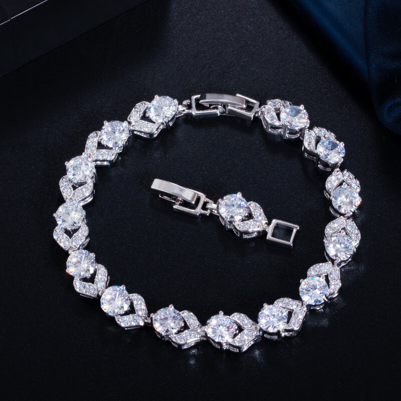 Cubic Zirconia Best Fake Diamond Bracelet Best Fake Tennis