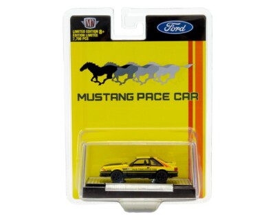 CHASE 1987 Ford Mustang GT Custom Pace Car 1 64 Scale Model