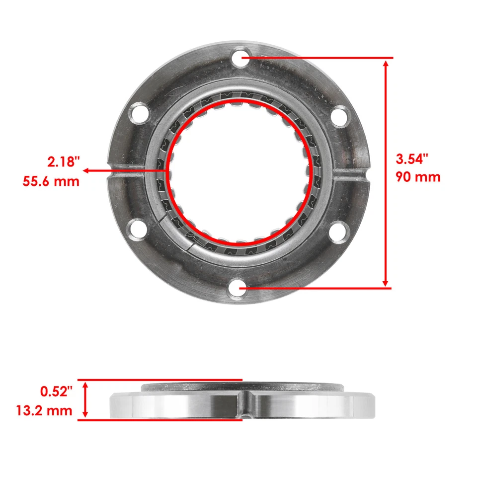 Sprag Starter Clutch One Way Bearing Gasket fits Honda ATC250SX 1985 — 第 2/4 张图片