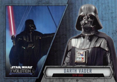 2016 Topps Star Wars Evolution #7 Darth Vader David Prowse Anakin Skywalker  