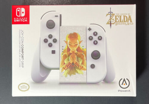 Official Nintendo Switch Joy-Con Comfort Grip [ Princess Zelda ] NEW - Picture 1 of 6