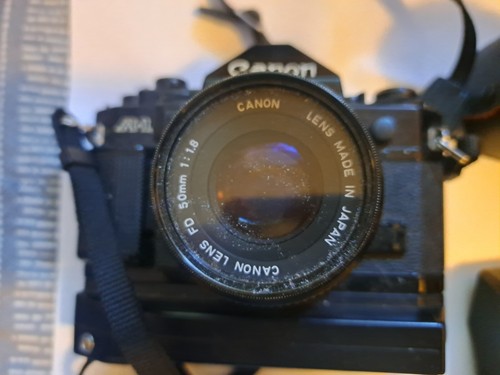 Canon A-1 w/ Motor Drive MA" JAPAN WITH EXTRAS - Picture 8 of 9