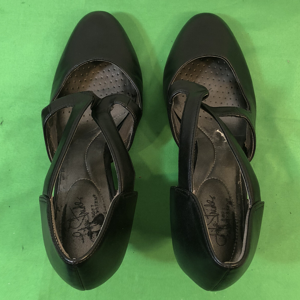 Life Stride Womens Shoes Size 10 M Black Pump Heels Kamala Soft System