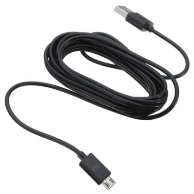 3 Meter (10ft) USB Charging Cable For PS4 & Xbox One Controllers - Long Charge Cable