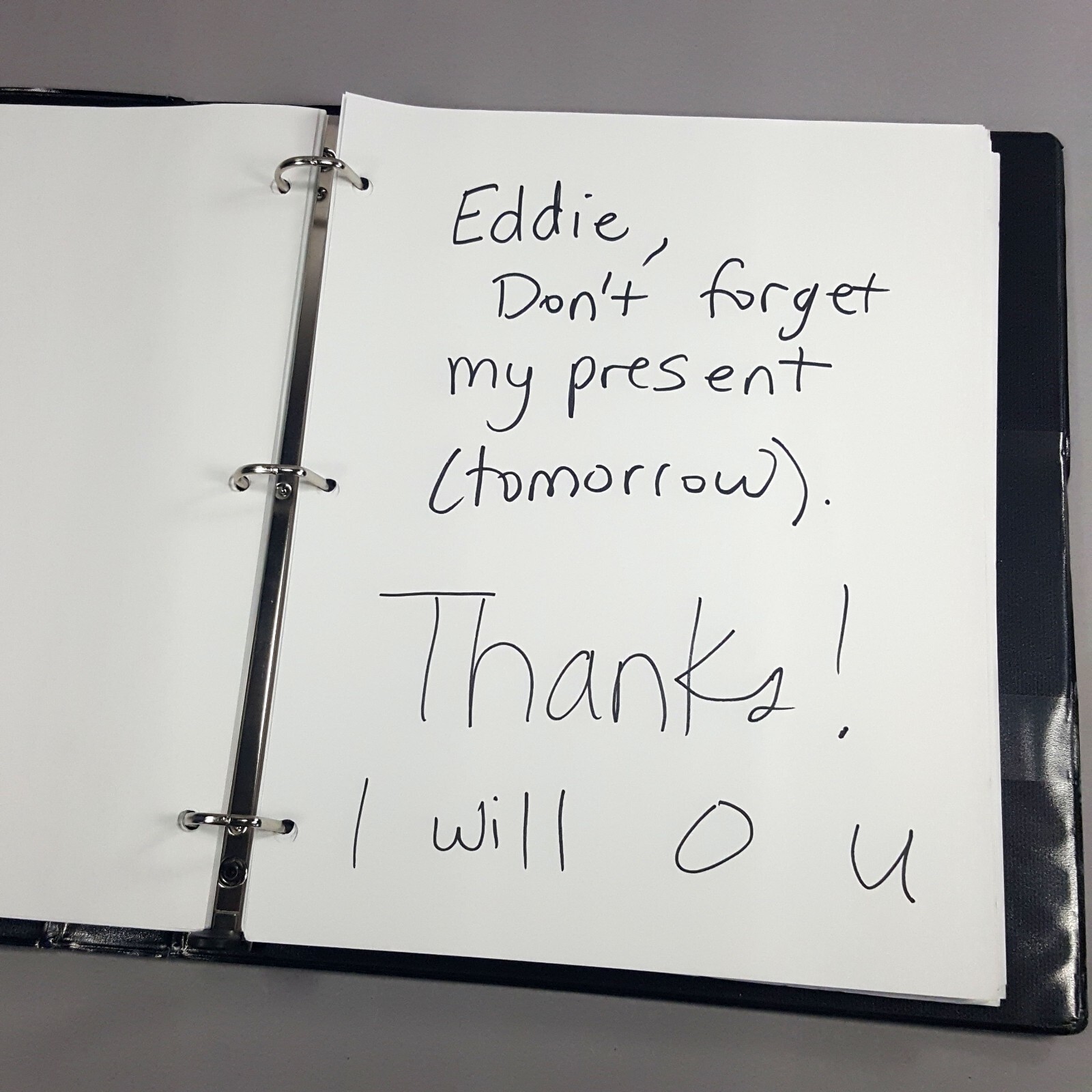 Image 16 of CREED III 3 - Screen Used DAZN Fight Commentator Binder with Notes - COA