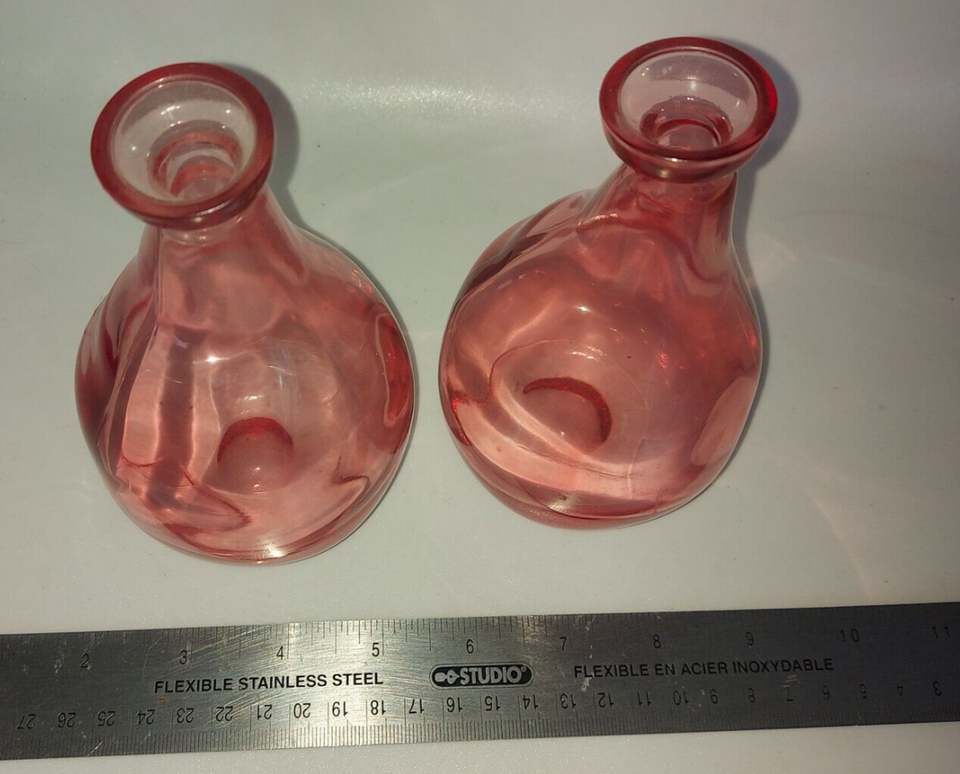 IKEA Vintage Pink VARVIND Asymmetrical Balloon Vases eBay