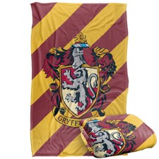 Harry Potter Gryffindor Crest Silky Touch Super Soft Throw Blanket