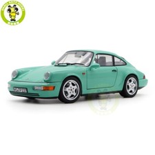 1/18 Norev 187327 Porsche 911 Carrera 2 1992 964 Mint Green Diecast Model Car