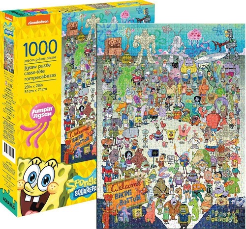 AQUARIUS DC Comics Puzzle - 1000 Teile Retro Cast Mit Superhelden
