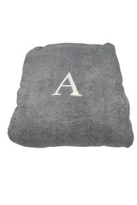 Linum Home Personalized Std Size Chaise Lounge Cover w/Pockets Gray