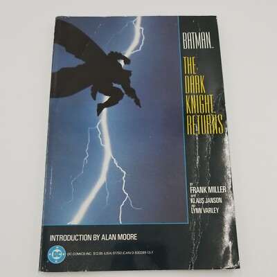 Batman The Dark Knight Returns TPB 8th Printing Readable Copy 1986 DC Comics 