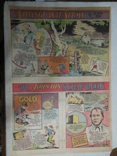 Strange As It Seems: World's Biggest Base Horn, Gold by Hix from 4/7/1935