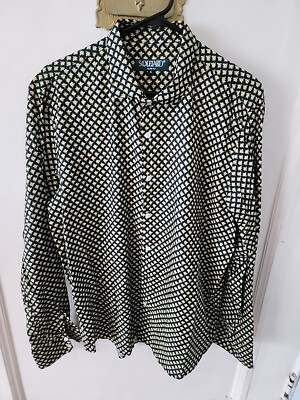 Souleiado Slim Fit Cotton Button Down Size Floral Shirt