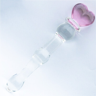 Godemichet En Verre Cristal Spirale 19cm - Dilateur, Point G, Plug Anal, Sextoy Adulte Neuf