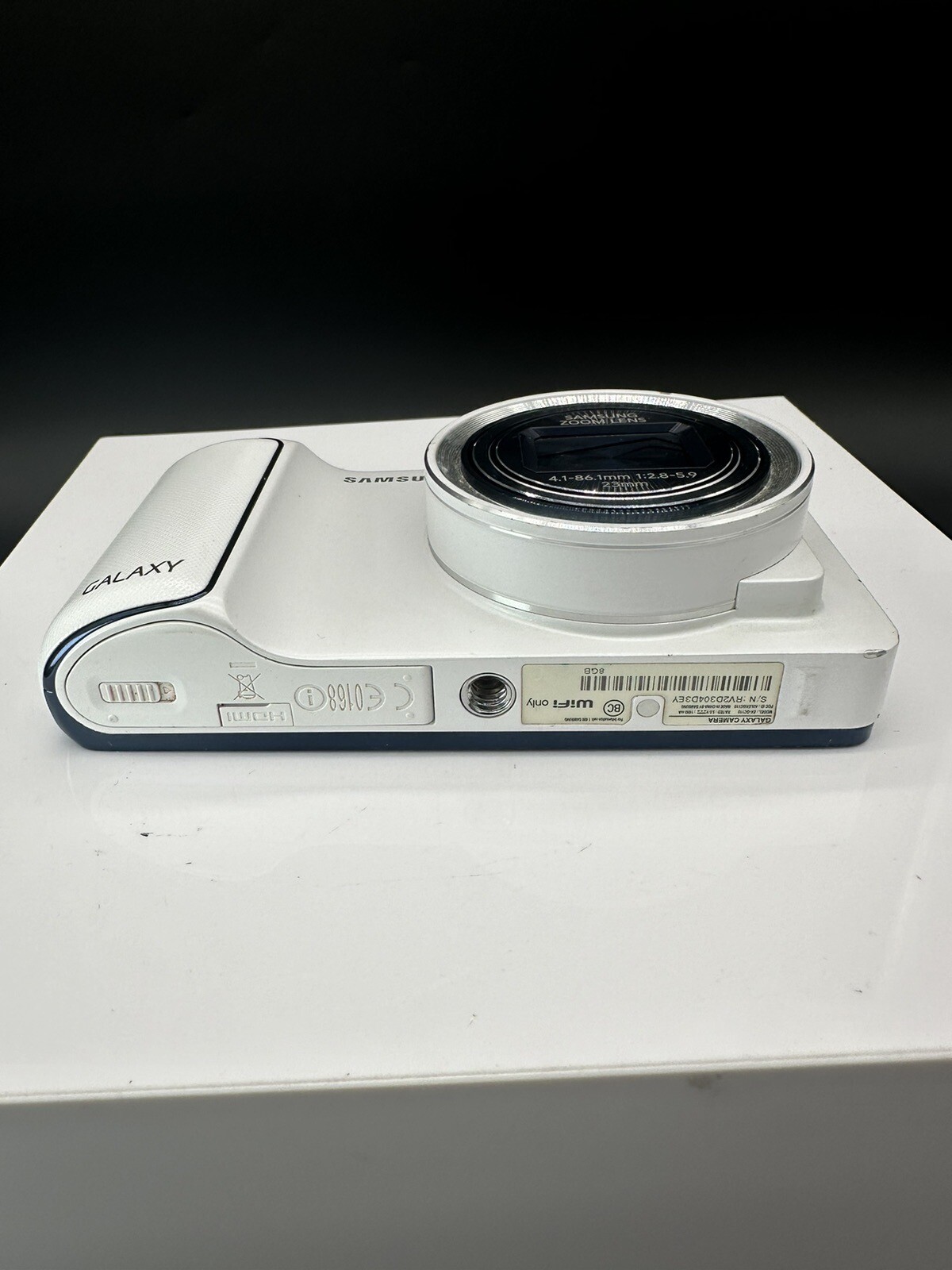 Samsung Galaxy Digital Zoom Lens Camera White EKGC110 WIFI eBay